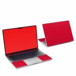 Solid State Red MacBook Pro 14-inch Skin