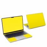 Solid State Yellow MacBook Pro 14-inch Skin