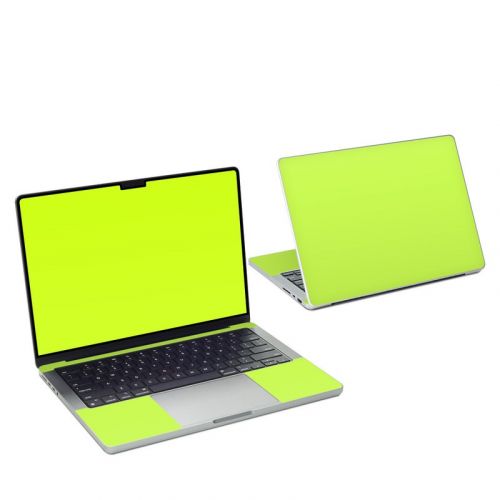 Solid State Lime MacBook Pro 14-inch Skin