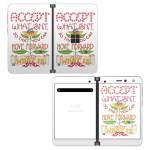 Accept What Isn't Microsoft Surface Duo Skin