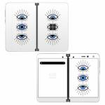 Blue Eyes Microsoft Surface Duo Skin