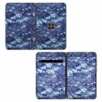 Digital Sky Camo Microsoft Surface Duo Skin