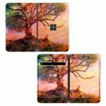 Fox Sunset Microsoft Surface Duo Skin