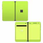 Solid State Lime Microsoft Surface Duo Skin