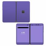 Solid State Purple Microsoft Surface Duo Skin