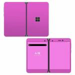 Solid State Vibrant Pink Microsoft Surface Duo Skin