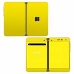 Solid State Yellow Microsoft Surface Duo Skin