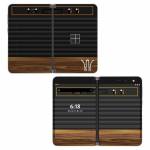 Wooden Gaming System Microsoft Surface Duo Skin