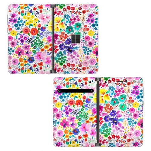 Artful Little Flowers Microsoft Surface Duo Skin