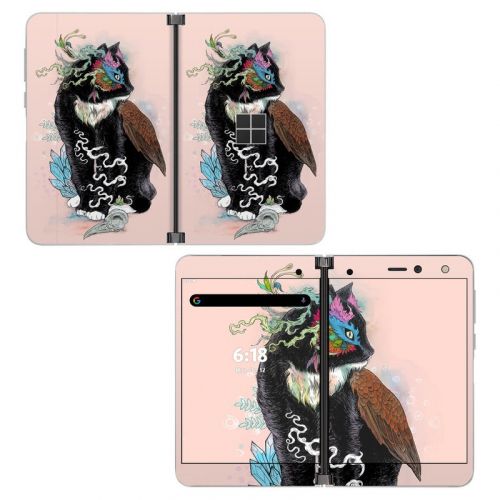 Black Magic Microsoft Surface Duo Skin
