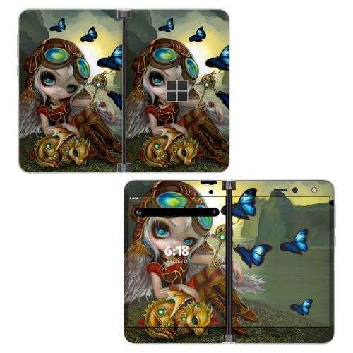 Clockwork Dragonling Microsoft Surface Duo Skin