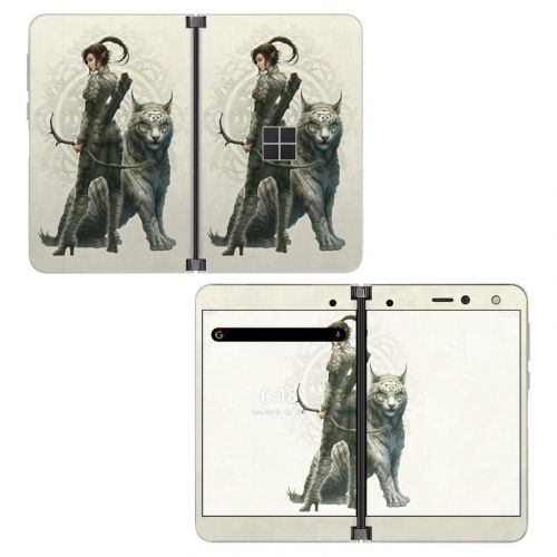 Half Elf Girl Microsoft Surface Duo Skin