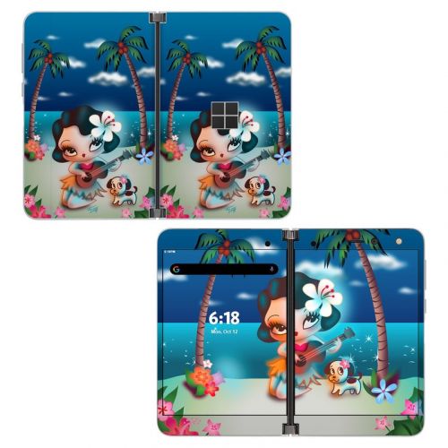 Hula Night Microsoft Surface Duo Skin