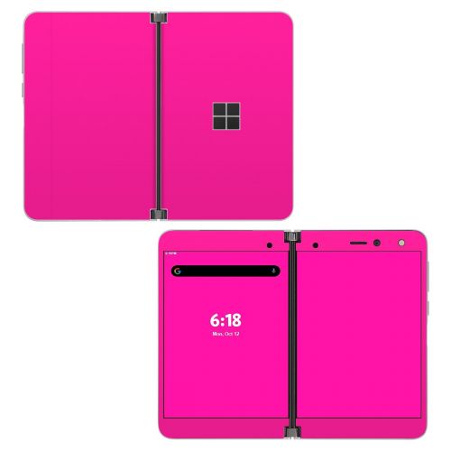 Solid State Malibu Pink Microsoft Surface Duo Skin