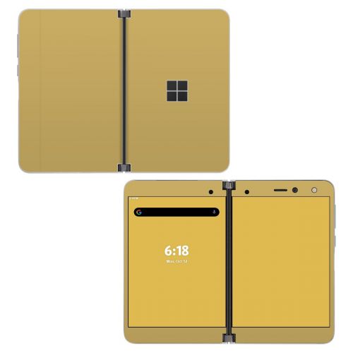Solid State Mustard Microsoft Surface Duo Skin