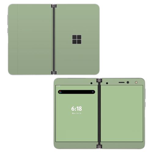 Solid State Sage Microsoft Surface Duo Skin