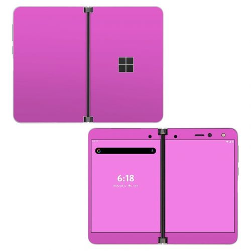 Solid State Vibrant Pink Microsoft Surface Duo Skin