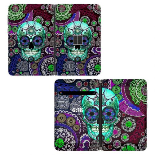 Sugar Skull Sombrero Microsoft Surface Duo Skin