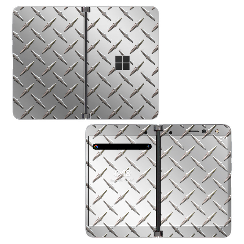 Diamond Plate Microsoft Surface Duo Skin Istyles