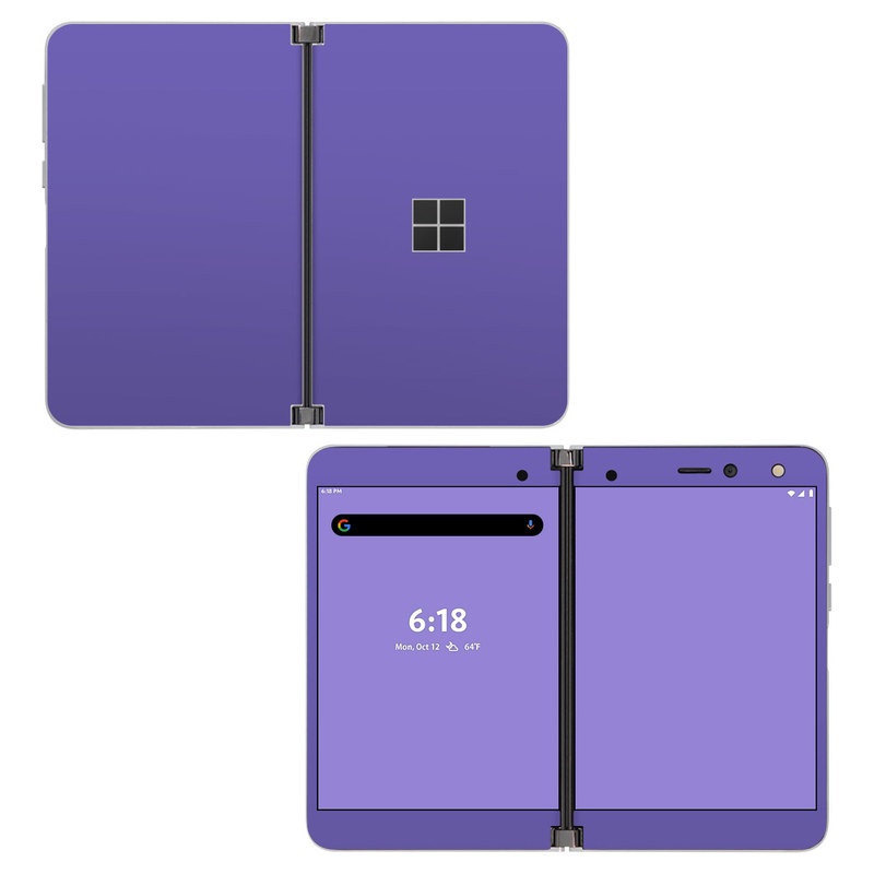 Solid State Purple Microsoft Surface Duo Skin | iStyles