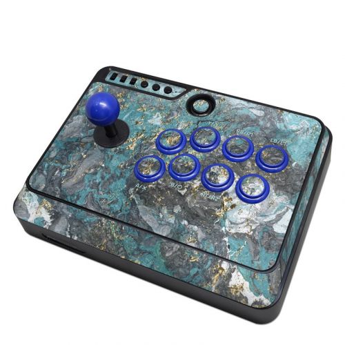 Gilded Glacier Marble Mayflash Arcade Fightstick F300 Skin