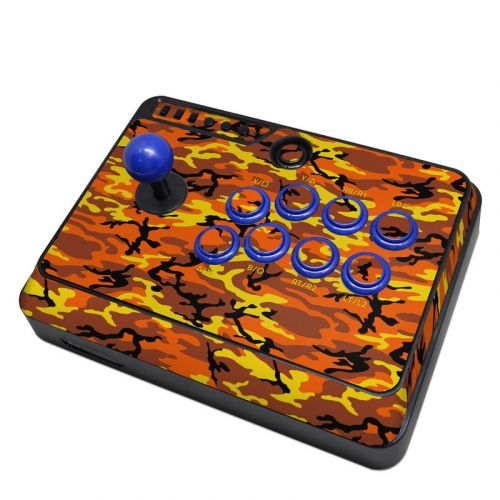 Orange Camo Mayflash Arcade Fightstick F300 Skin