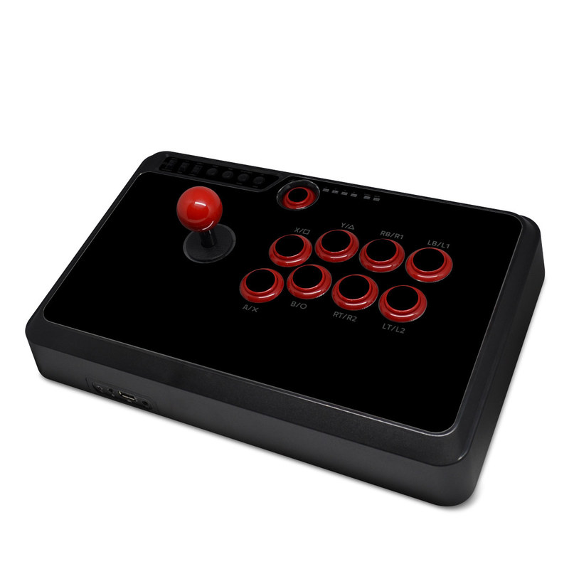 Mayflash Arcade Fightstick F500 Skin design of Black, Darkness, White, Sky, Light, Red, Text, Brown, Font, Atmosphere, with black colors