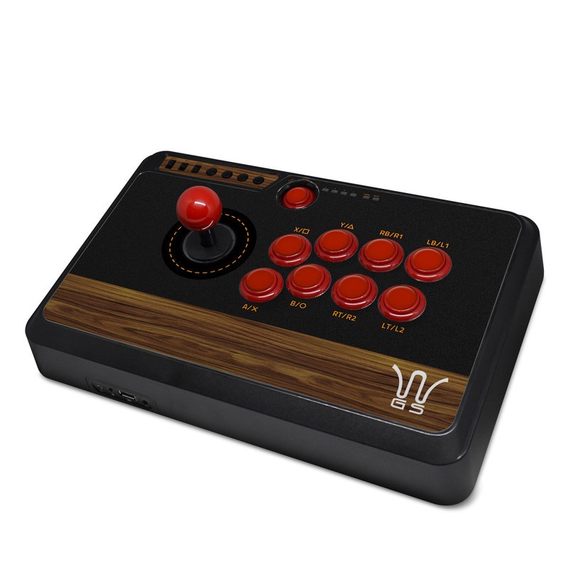 Mayflash Arcade Fightstick F500 Skin design of Guitar amplifier, Technology, Electronic instrument, with black, red colors