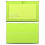 Solid State Lime Microsoft Surface 2 Skin