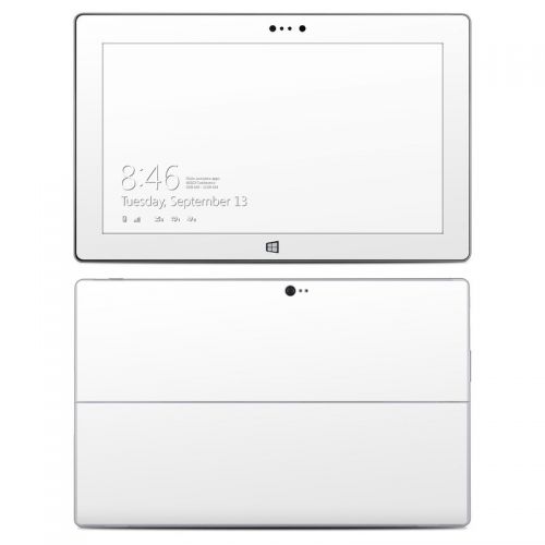 Solid State White Microsoft Surface 2 Skin