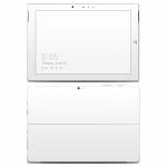 Solid State White Microsoft Surface 3 Skin