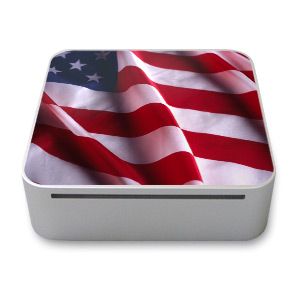 Patriotic Mac mini Skin