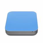 Solid State Blue Apple Mac mini Skin