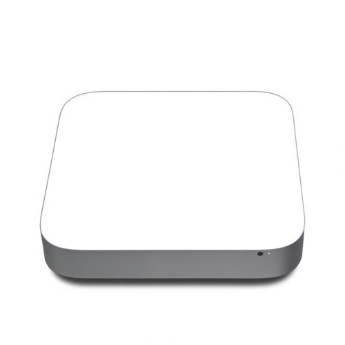 Solid State White Apple Mac mini Skin