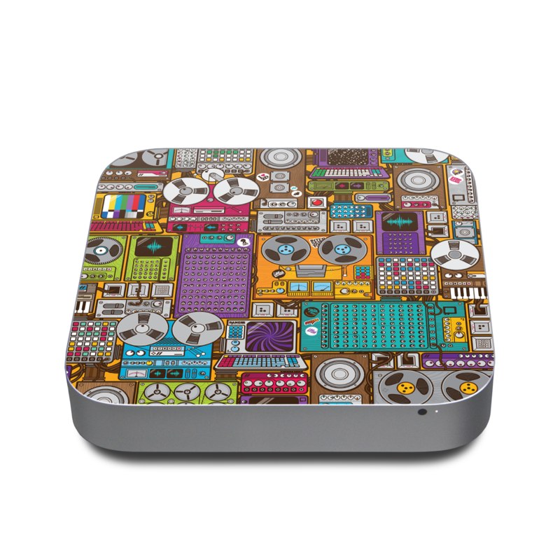 Apple Mac mini Skin design of Games, Pc game, Design, Pattern, Screenshot, Art, with gray, black, red, green, blue, purple colors
