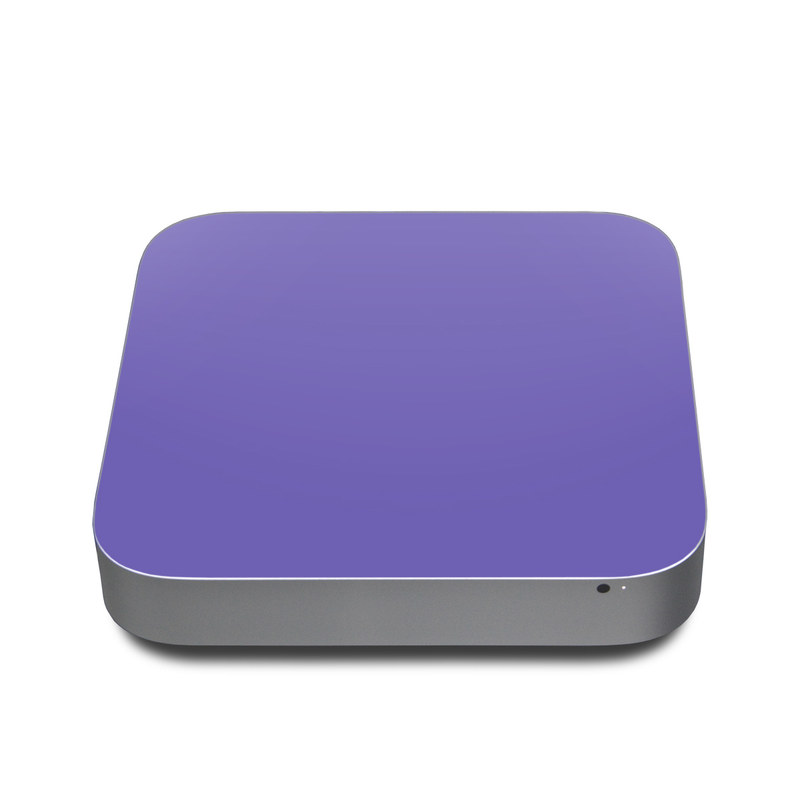 Apple Mac mini Skin design of Blue, Violet, Sky, Purple, Daytime, Black, Lilac, Cobalt blue, Pink, Azure, with purple colors