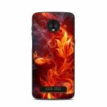 Flower Of Fire Motorola Moto Z3 Skin