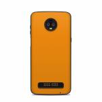 Solid State Orange Motorola Moto Z3 Skin