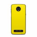 Solid State Yellow Motorola Moto Z3 Skin