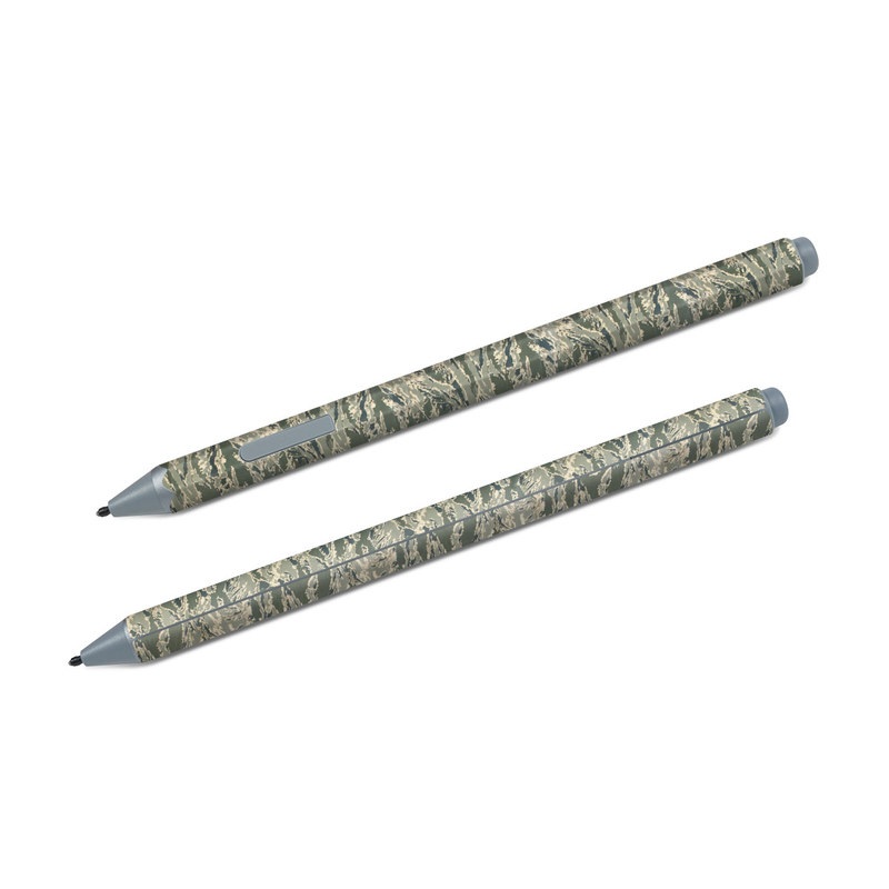 Microsoft Surface Pen Skin design of Pattern, Grass, Plant, with gray, green colors