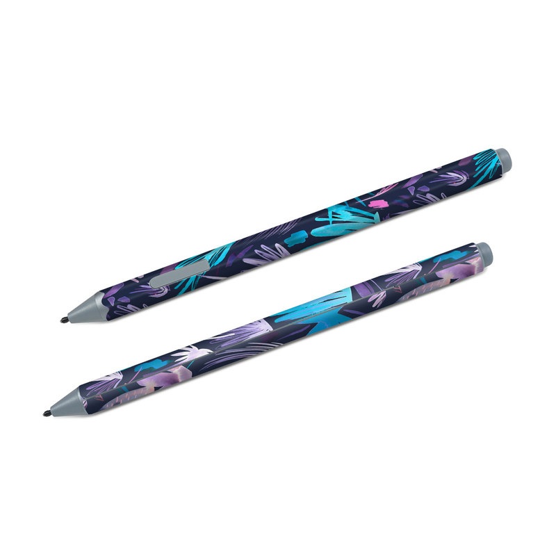Microsoft Surface Pen Skin design of Purple, Blue, Graffiti, Pattern, Psychedelic art, Art, Violet, Lilac, Design, Electric blue, with blue, purple, black, white, pink colors