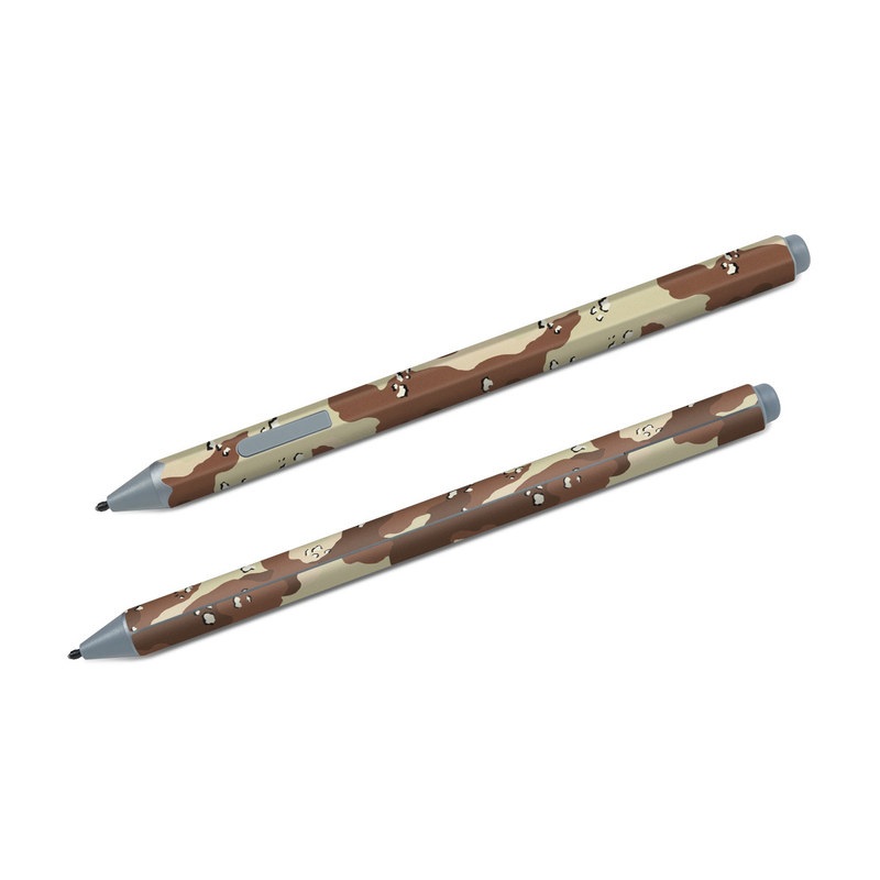 Microsoft Surface Pen Skin design of Military camouflage, Brown, Pattern, Design, Camouflage, Textile, Beige, Illustration, Uniform, Metal, with gray, red, black, green colors