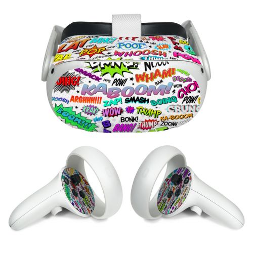 Comics Meta Quest 2 Skin