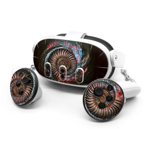 Ammonite Galaxy Meta Quest 3 Series Skin
