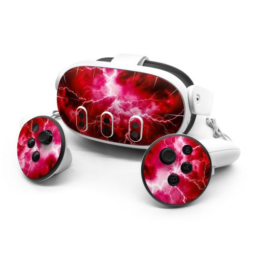 Apocalypse Red Meta Quest 3 Series Skin