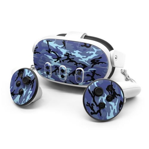Sky Camo Meta Quest 3 Series Skin