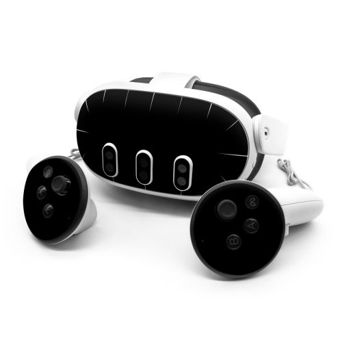 Solid State Black Meta Quest 3 Series Skin