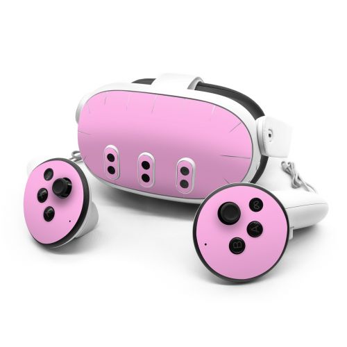 Solid State Pink Meta Quest 3 Series Skin