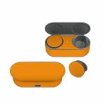 Solid State Orange Microsoft Surface Earbuds Skin