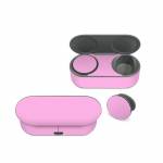 Solid State Pink Microsoft Surface Earbuds Skin